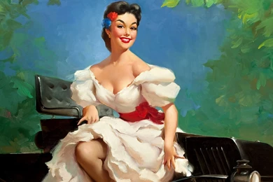 Vintage Pin Up Wallpapers Cool G63   2016wallpaperhd.site