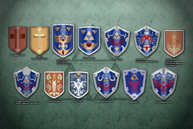 Evolution Of Link's Shield Wallpapers By BLUEamnesiac On DeviantArt