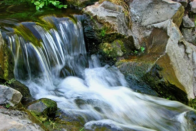 The Small Mountain Stream Wallpapers And Images   Wallpapers ...