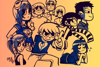 Scott Pilgrim Backgrounds   Wallpapers Cave