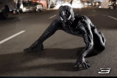 My Free Wallpapers   Movies Wallpapers : Spider Man 3   Black Suit