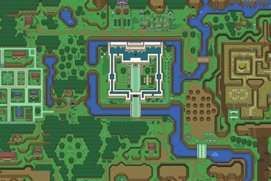 The Legend Of Zelda: A Link To The Past, Map, Video Games, The ...