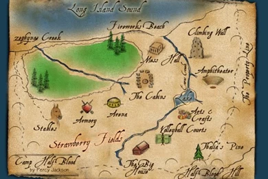 Camp Half Blood Map By PointedStick On DeviantArt