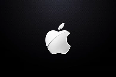 Apple Logo On Black Backgrounds   Nexus Wallpapers