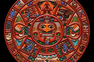 RePin Image: Vector Of Mayan Calendar On On Pinterest