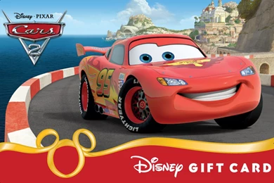 Ka chow! Cars 2 Disney Gift Cards Now Available At Disney Store ...