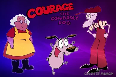 Courage The Cowardly Dog: Wallpapers By Celtakerthebest. Courage ...