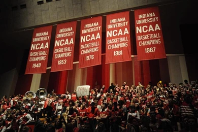 Indiana University Basketball Banners