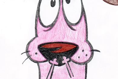 Courage The Cowardly Dog By Cartoonimedeo On DeviantArt