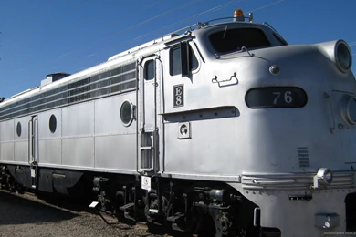 Download 1366x768 Silver Locomotive Wallpapers