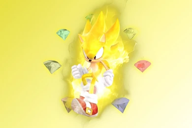 Download Super Sonic Wallpapers Desktop