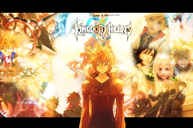 Kingdom hearts wallpaper  Roxas By KaoYoruse On DeviantArt