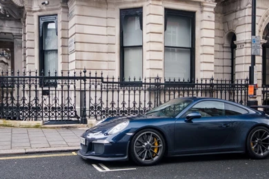 Download Wallpapers 1920x1080 Supercar, 991, London, Blue, Gt3 ...