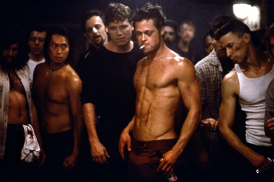 Brad Pitt Fight Club Wallpapers   Wallpapers Zone