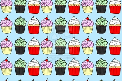 Cupcake Backgrounds By HugoCNeves
