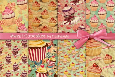 Popular Items For Cupcake Backgrounds On Etsy