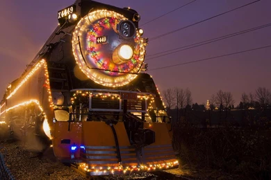 Download Wallpapers Christmas Train (1920 X 1080 HDTV 1080p ...