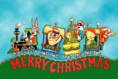 Free Christmas And Cartoons Computer Wallpapers