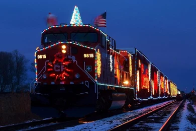 Christmas Train 2015   Grasscloth Wallpapers