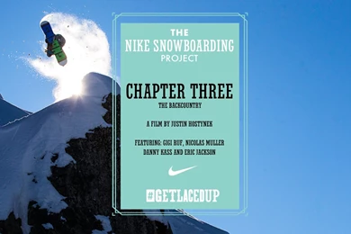 The Nike Snowboard Project: Chapter 3