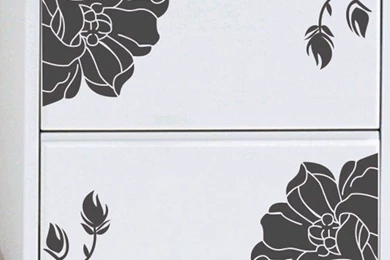 HOT!!PVC\Green Wallpaper\ Wall Sticker\wall Decoration Decor,decal ...