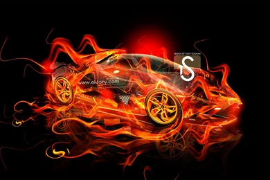 Egoista Lamborghini On Fire, Lamborghini Egoista Iphone Wallpapers ...