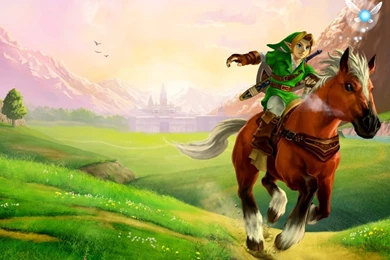 The Legend Of Zelda Ocarina Of Time 3d Wallpapers