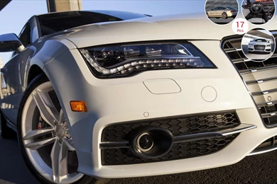 Audi S7 US Version (2013) Wheel / Headlight
