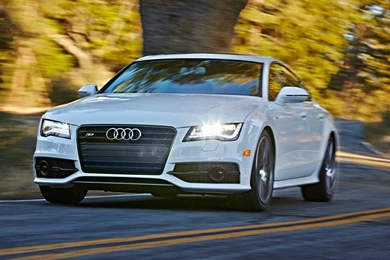 Audi A7 Black 2014   Wallpaper.