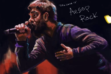 Aesop Rock By TifaLoveArt On DeviantArt