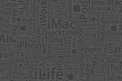 Mac Typography Wallpapers, HD Desktop Wallpapers