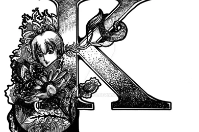 RePin Image: Letter 'k' Initial By On Pinterest