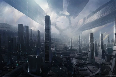 Download 1366x768 Mass Effect Citadel Wallpapers