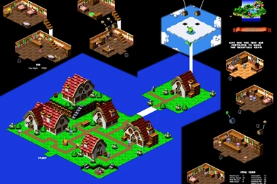Super Mario RPG   Maps