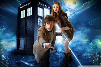 Doctor Who Matt Smith And Karen Gillan HD Desktop Wallpapers : High ...