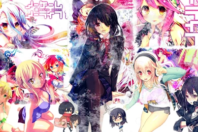 Anime Collage HD Desktop Wallpapers 14412   HD Wallpapers Site