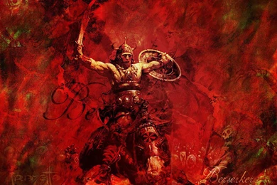 My Free Wallpapers   Fantasy Wallpapers : Red Berserker