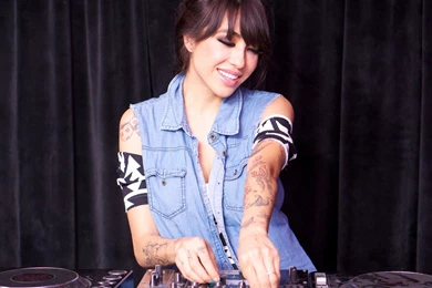 Alie layus brunette dj tattoos turntables.jpg