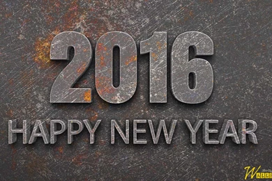 3D Iron New Year 2016 Wallpapers Free For Windo