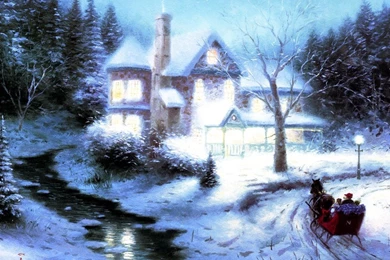 Free Wallpapers   Free Nature Wallpapers   Thomas Kinkade Wallpapers ...