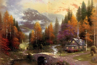Free Wallpapers   Free Nature Wallpapers   Thomas Kinkade Wallpapers ...