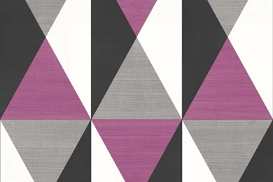 Muriva Rhombus Geometric Pattern Textured Wallpapers J67906