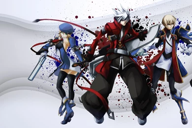 Blazblue Noel Vermillion Ragna The Blood Edge