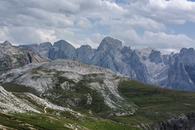 Rosengarten Mountain Range In Italy HD Desktop Wallpapers ...
