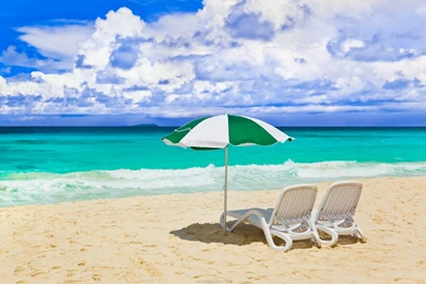 Beach Chair Wallpapers High Resolution