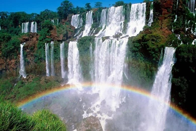 Rainbow Waterfall Hd