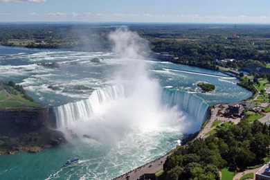 Wallpapers Waterfalls Kanada, Niagara Nature Image
