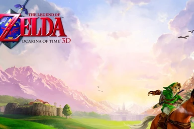 Wallpapers Zelda Ocarina Of Time The Legend D Feed 1366x768 ...