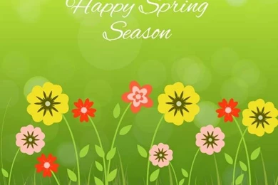 SPRING BACKGROUND DESIGN   Download At Vectorportal