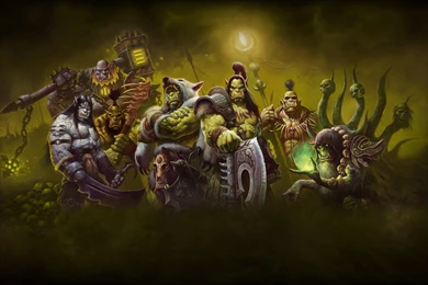WoD Fel Orcs "Wallpaper" Done! :) : Wow